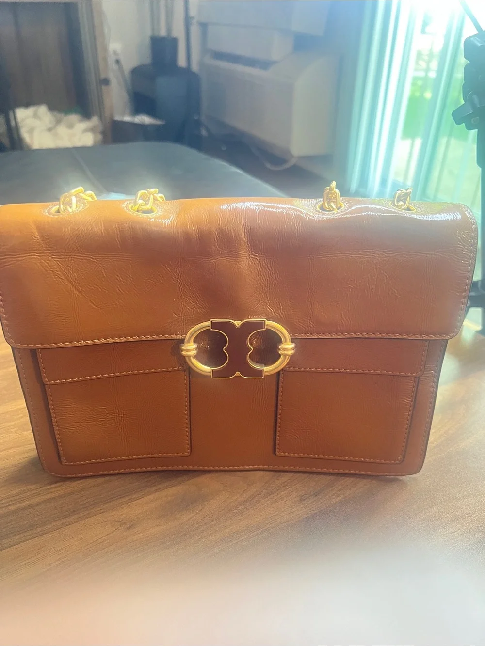 Tory Burch Gemini Link Chain Shoulder Bag